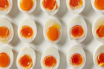 AI generated image of a tasty dish traditional breakfast isolated on white background