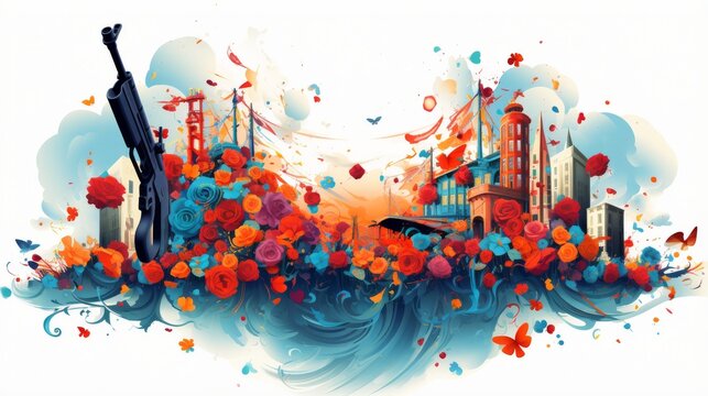 Day of Non Violence, October 2 Generative AI