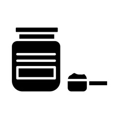 Poster - Baking Powder glyph icon