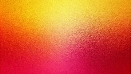 Pink yellow red orange gradient backdrop with rough noise grain texture for design, gradient, backdrop, background, pink, yellow, red