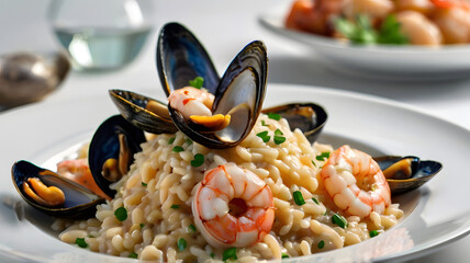 Sticker - Seafood_Risotto