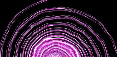 Fototapete - Abstract blue and purple dynamic background. Futuristic vivd neon swirl lines. Light effect.