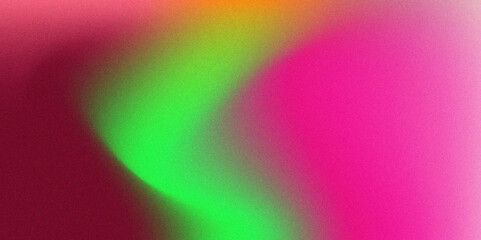 Poster - Vibrant Abstract Gradient Design – Dynamic Multicolor Blend for Modern Art, Digital Backgrounds, and Creative Design Projects. Fluid grainy gradient background, vibrant color