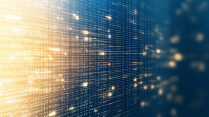Poster - Abstract technology big data background concept 
