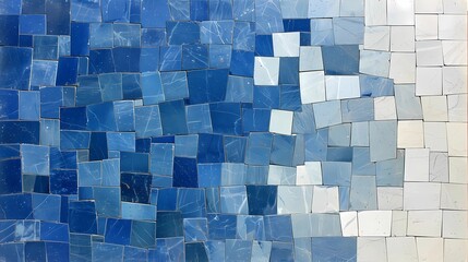 Wall Mural - abstract blue background