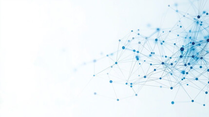 Poster - Lines connected to thinkers, symbolizing the meaning of artificial intelligence.