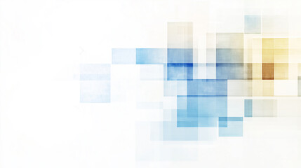 Poster - Modern background in blue