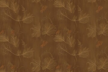 Wall Mural - Earthy Tones Rustic Background Illustration and Design