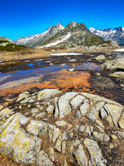 Canvas Print - col de grimsel