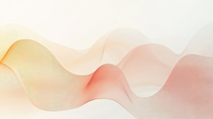 Poster - A minimalist abstract background with simple lines and soft gradients, evoking a sense of tranquility.