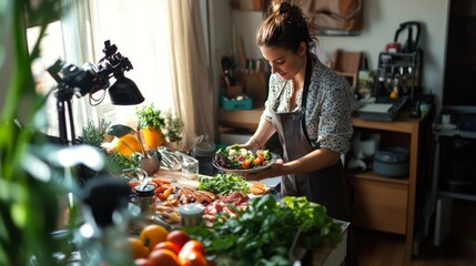 Wall Mural - Home Cooking in Natural Light