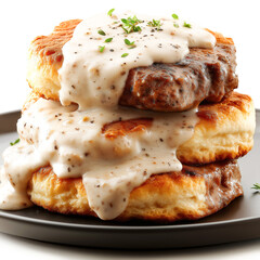 Sticker - Biscuits And Gravy Isolated