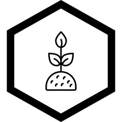 Poster - Plant Vector Icon Design