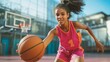 © Damerfie - Young Basketball Player in Action