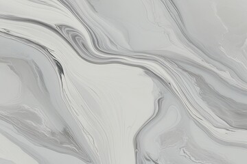 Wall Mural - Soft White Abstract Surface with Fluid Textures and Motion