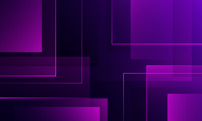 Poster - Abstract purple background with squares. Vector illustration