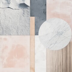 Sticker - Minimalist background featuring natural textures for modern design projects.