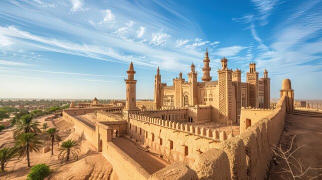 A panoramic view of the Great Mosque