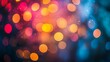© bomie - Abstract Blurred Background with Bokeh Lights and Sparkles