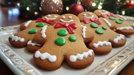 Gingerbread man cookie, Christmas