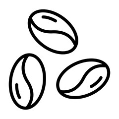 Canvas Print - Coffee Beans Icon