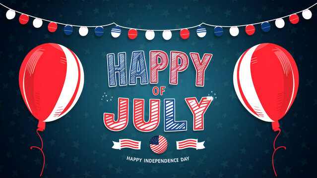 4th of July independence day background