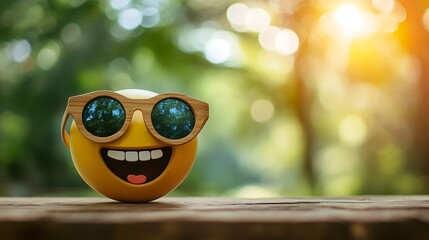 Poster - Smiling Emoji in Sunglasses