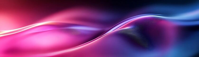 Wall Mural - Abstract Background with Wavy Lines in Pink and Blue Colors