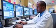 © kwanchaift - Administrator ensuring compliance with HIPAA regulations in hospital information management systems