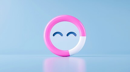 Poster - Fail Gradient Icon, a visually striking symbol representing failure, set against a clean backdrop, emphasizing simplicity and clarity in design.