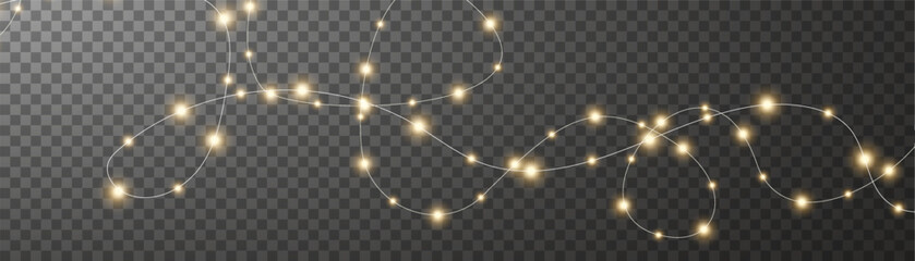 vector christmas lights. christmas garland png. christmas light png. christmas decoration, led lamps