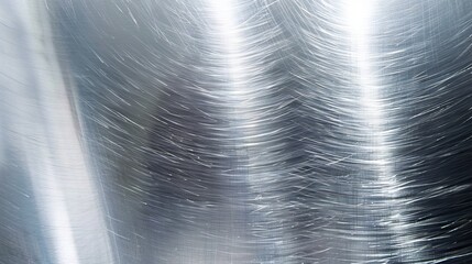 The image is of a silver surface with a lot of texture