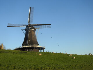 windmill in the country