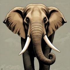 Gentle Giant: Elephant Portrait