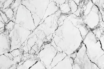 Aufkleber - An artistic counter top view of a tile stone floor with a natural pattern on a white grey marble seamlessly glittered background.