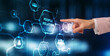 © Vladimir - People Relation Social media. Business and communication technology concept