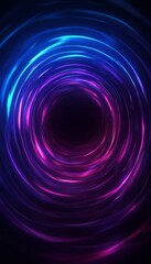 abstract background with colorful lights and circles