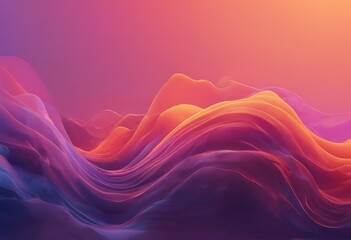 abstract background with colorful waves