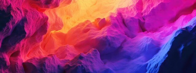 Poster - 3D rendering of a sandstone surface background