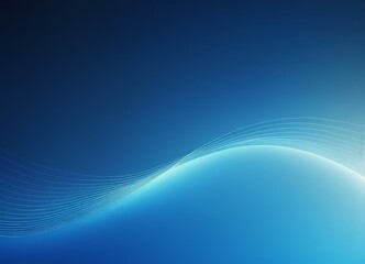 abstract blue background with waves