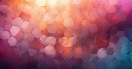 abstract background with colorful shapes