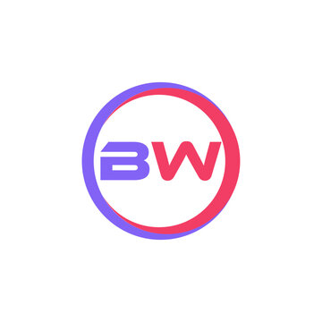BW letter logo Creative Design.
BW monogram Logo Unique Concept Vector.
BW creative  modern flat abstract  initials letter logo.
