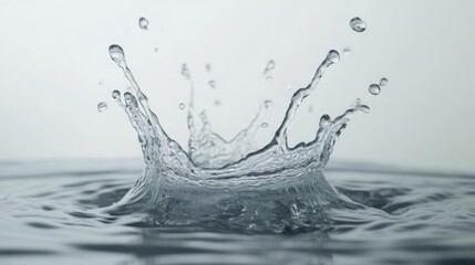 Poster - Water Drop Splash