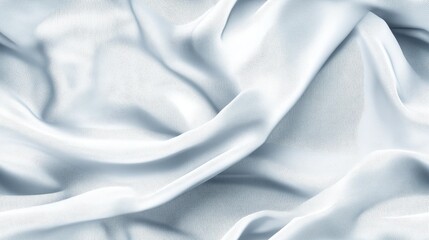 Poster - A detailed abstract background featuring wavy patterns of light blue and white, representing future technology and innovative design ideals through intricate dot textures SEAMLESS PATTERN