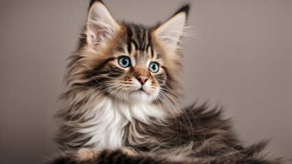 Poster - maine coon kitten