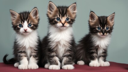 Poster - group of kittens