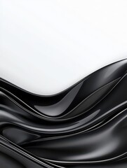 Poster - Monochrome gradient with smooth transitions, background, modern and sleek design for presentations