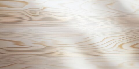 Poster - Light wooden surface with subtle shadows, background, and ample natural copy space for creative design.