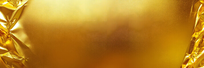 gold texture background metallic golden foil or shinny wrapping paper bright yellow wall paper for d