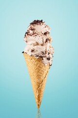 Canvas Print - Tasty sweet cold Ice cream